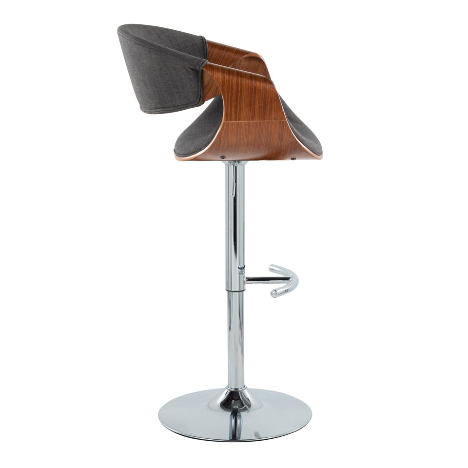 Curvo Adjustable Barstool - Set of 2