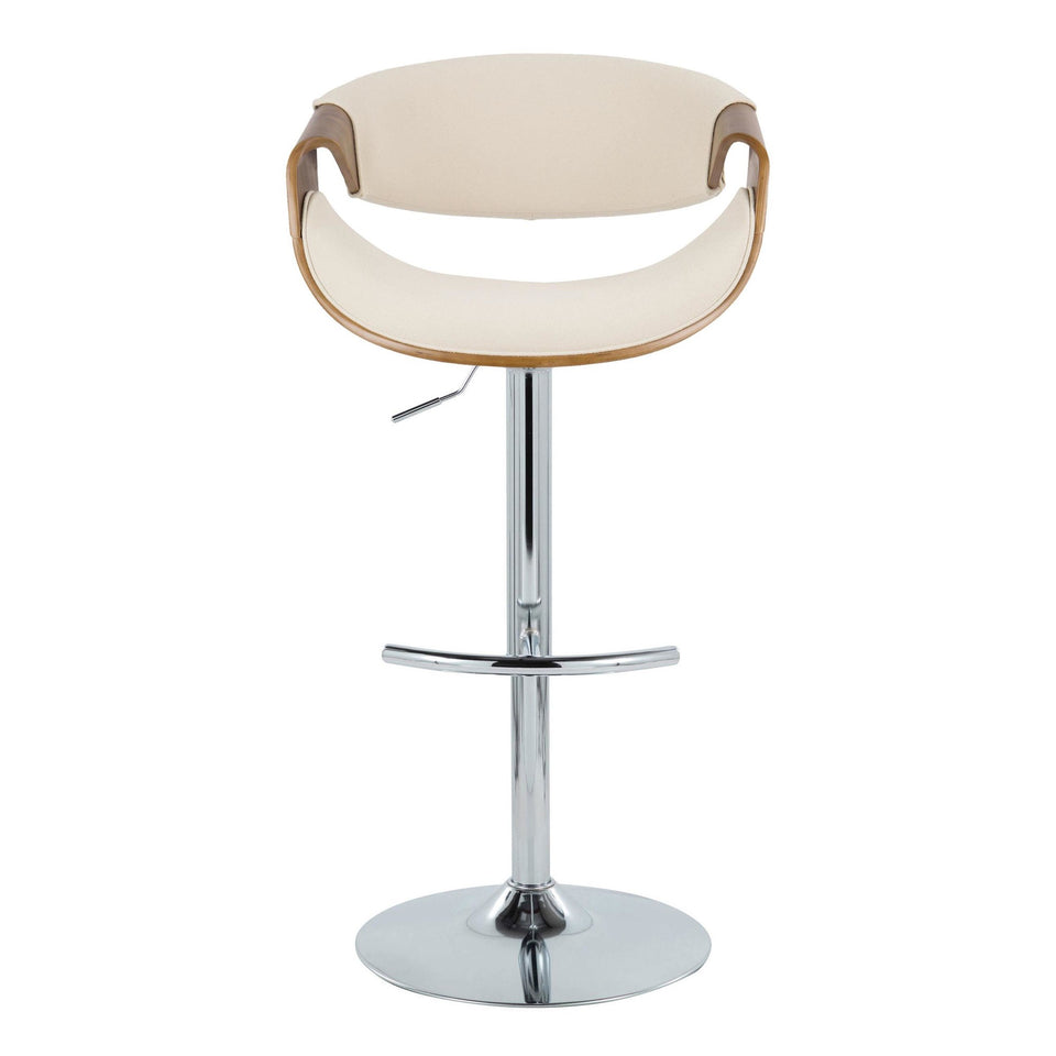 Curvo Adjustable Barstool - Set of 2