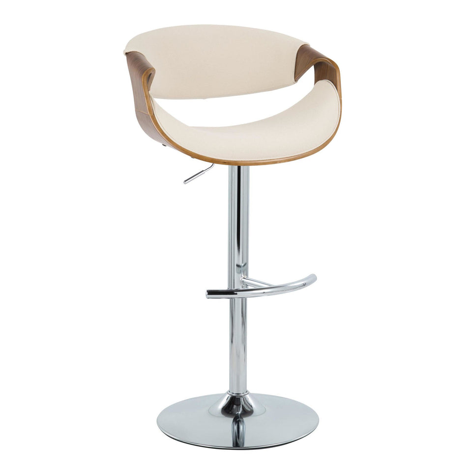 Curvo Adjustable Barstool - Set of 2