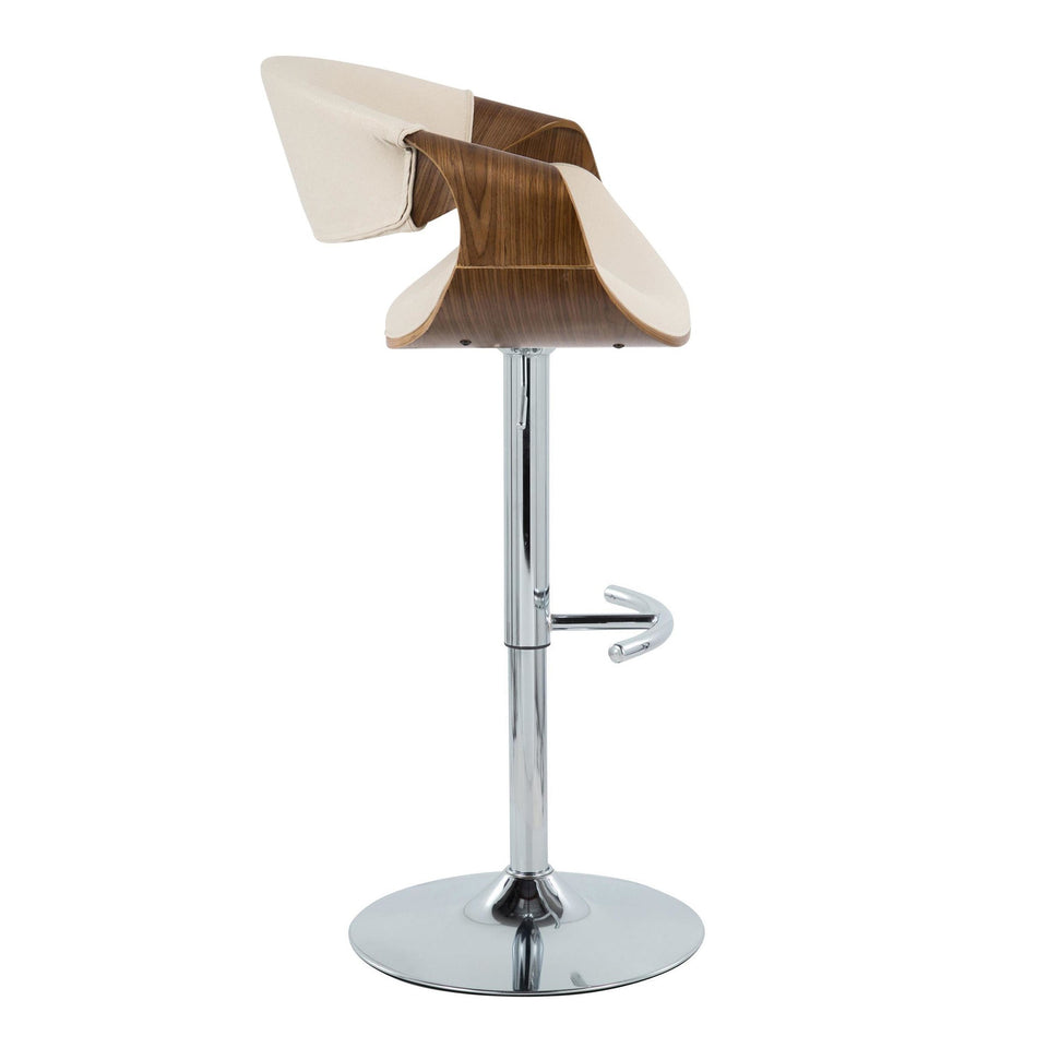 Curvo Adjustable Barstool - Set of 2