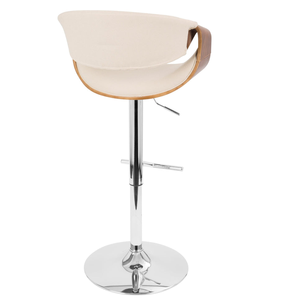 Curvo Adjustable Barstool - Set of 3