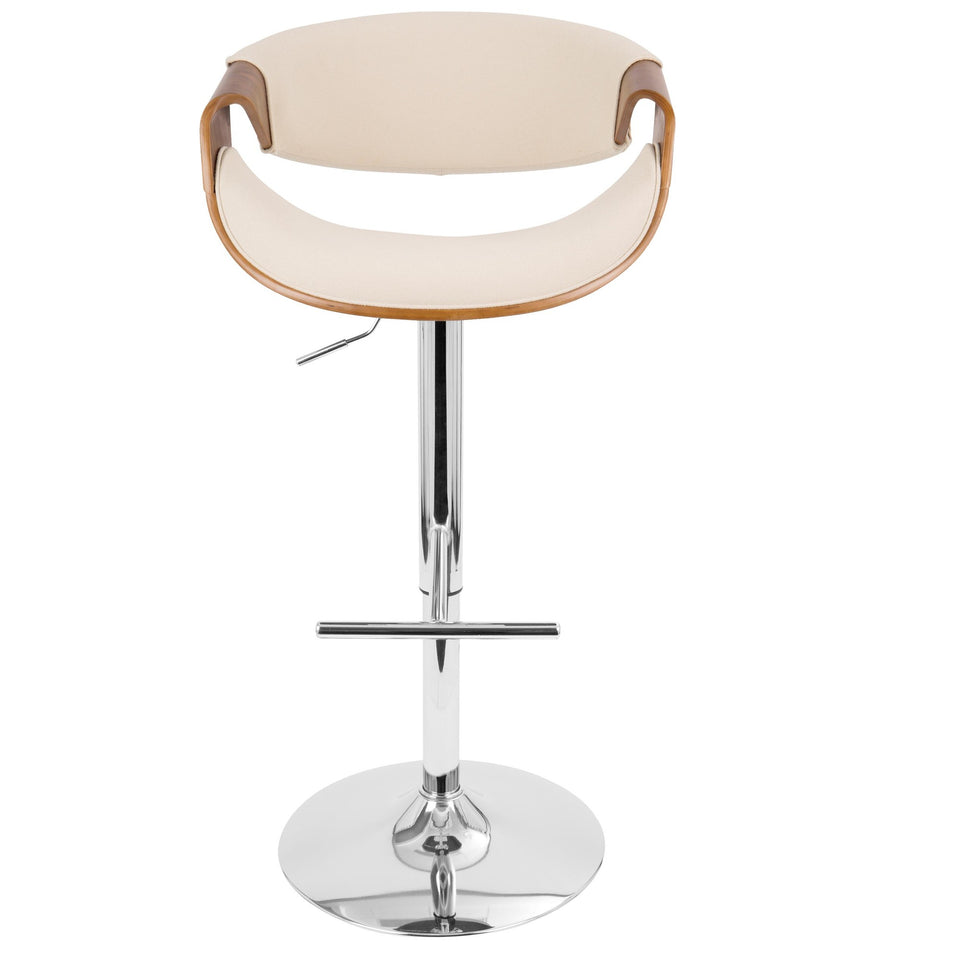 Curvo Adjustable Barstool - Set of 3