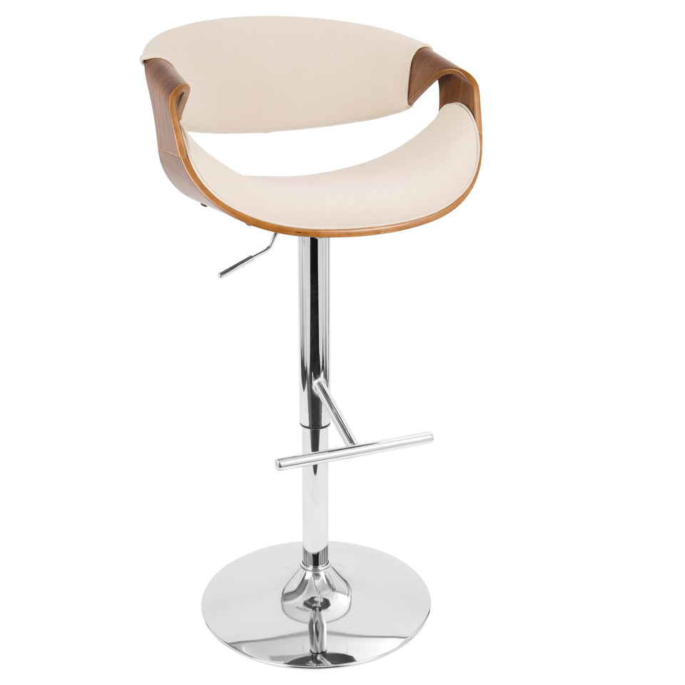 Curvo Adjustable Barstool - Set of 3