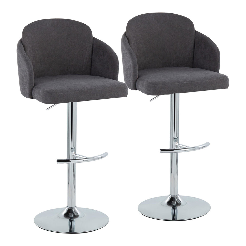 Dahlia Adjustable Barstool - Set of 2