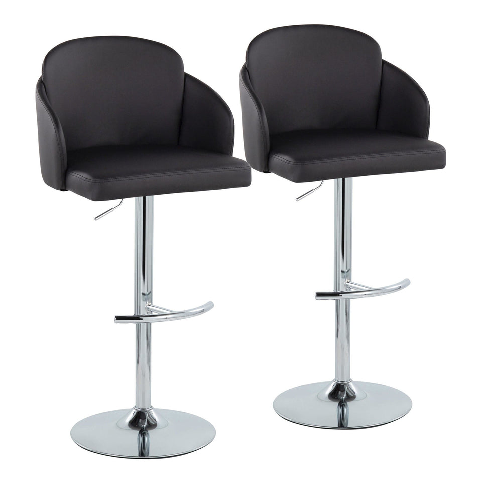 Dahlia Adjustable Barstool - Set of 2
