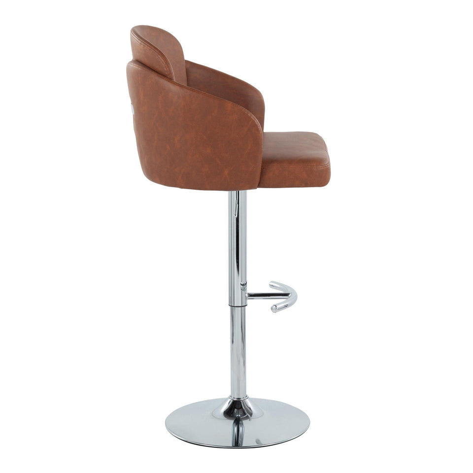 Dahlia Adjustable Barstool - Set of 2