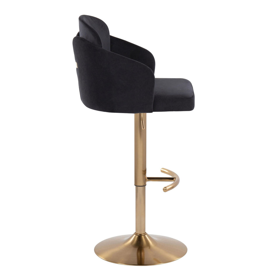 Dahlia Adjustable Barstool - Set of 2
