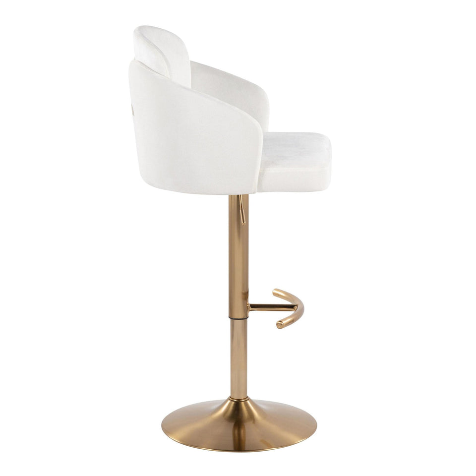 Dahlia Adjustable Barstool - Set of 2