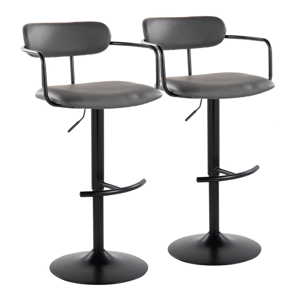 Demi Adjustable Barstool - Set of 2