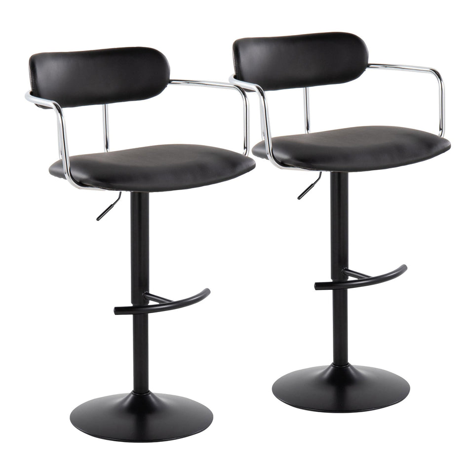 Demi Adjustable Barstool - Set of 2
