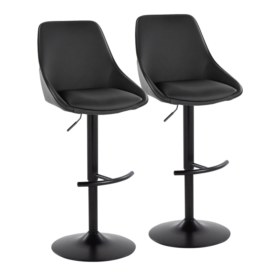 Diana Adjustable Barstool - Set of 2
