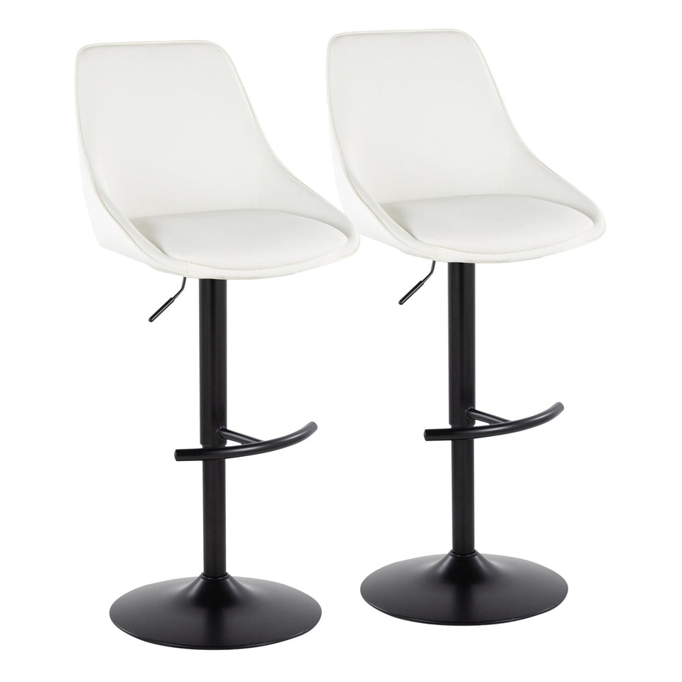 Diana Adjustable Barstool - Set of 2