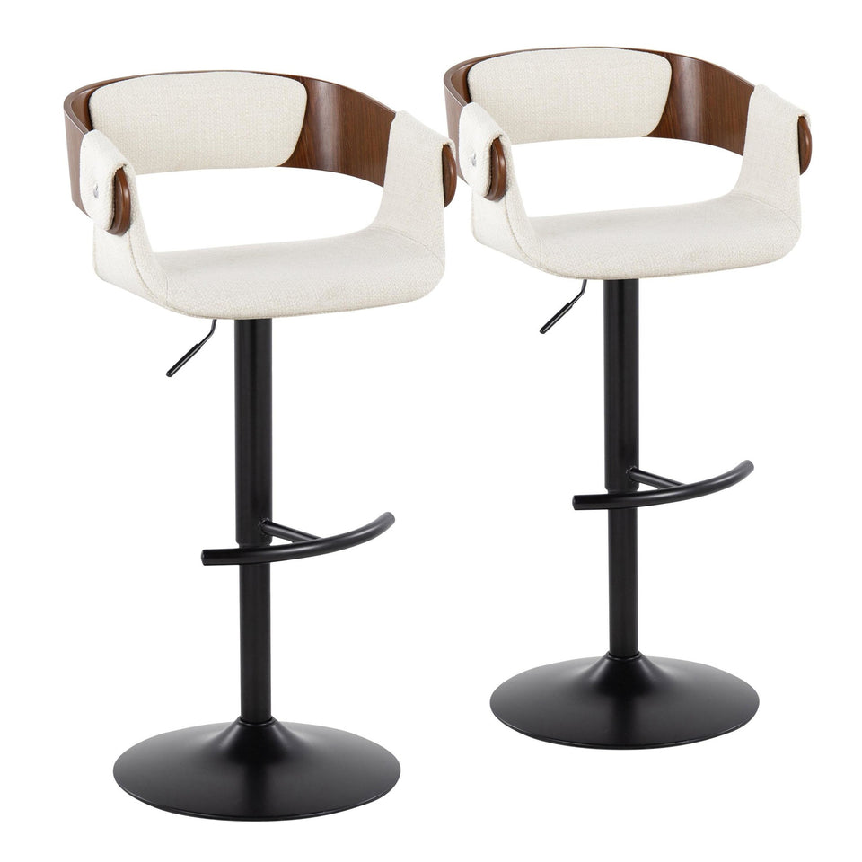 Elisa Adjustable Barstool - Set of 2