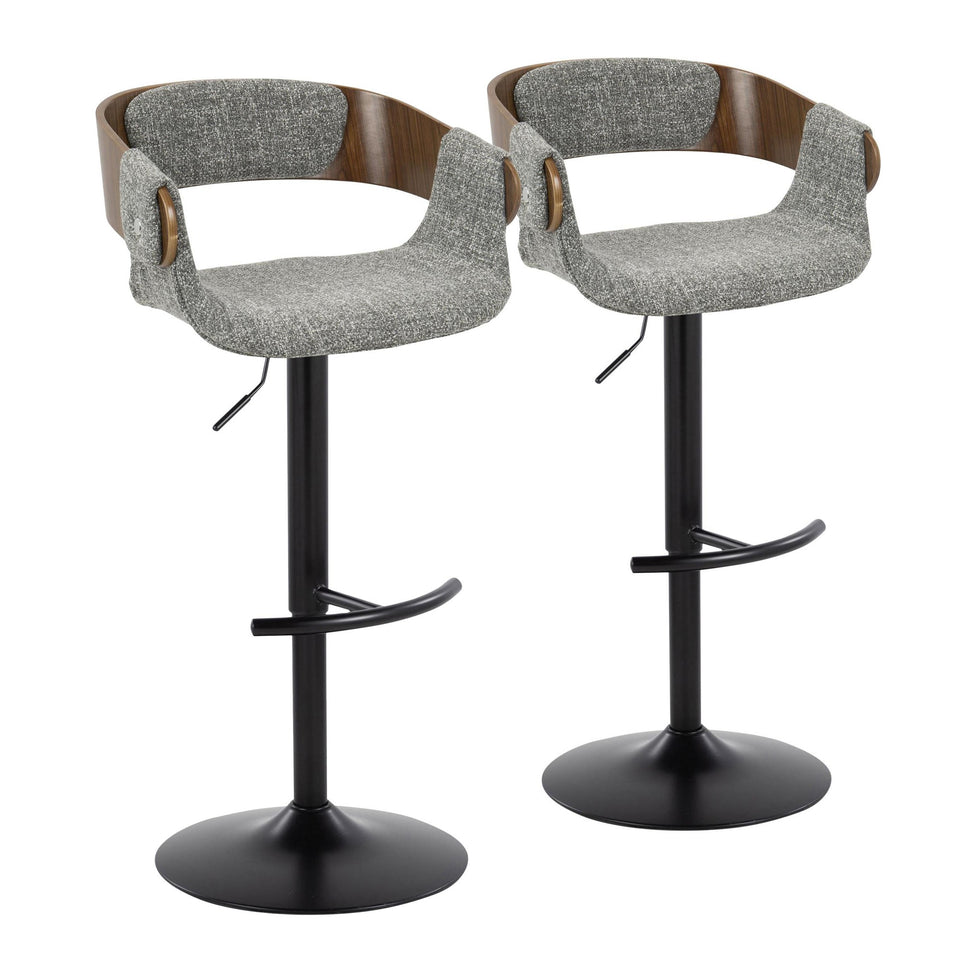 Elisa Adjustable Barstool - Set of 2