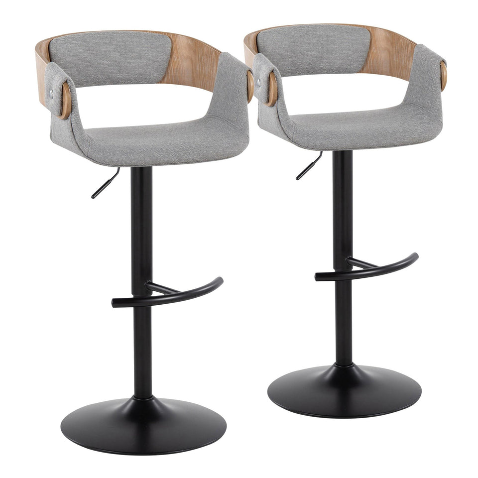 Elisa Adjustable Barstool - Set of 2