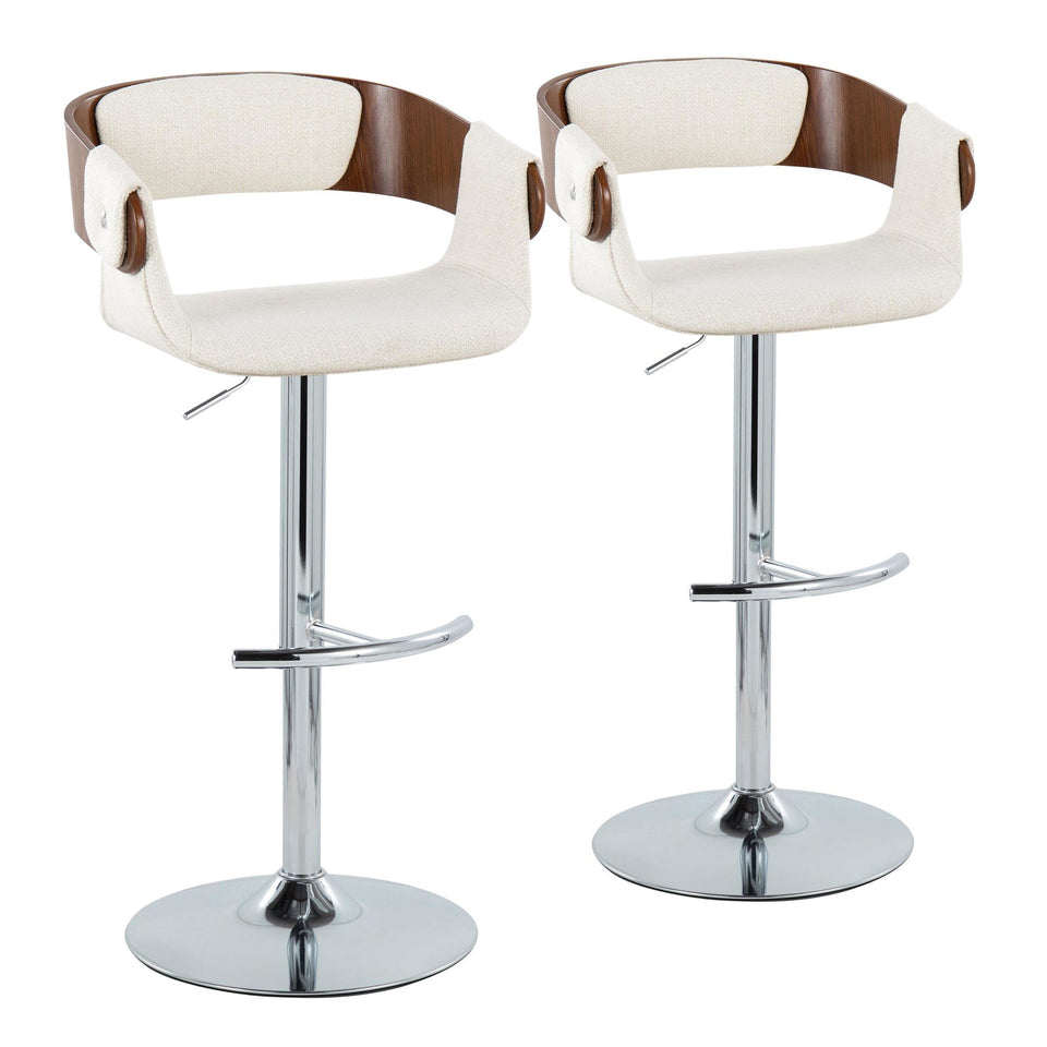Elisa Adjustable Barstool - Set of 2