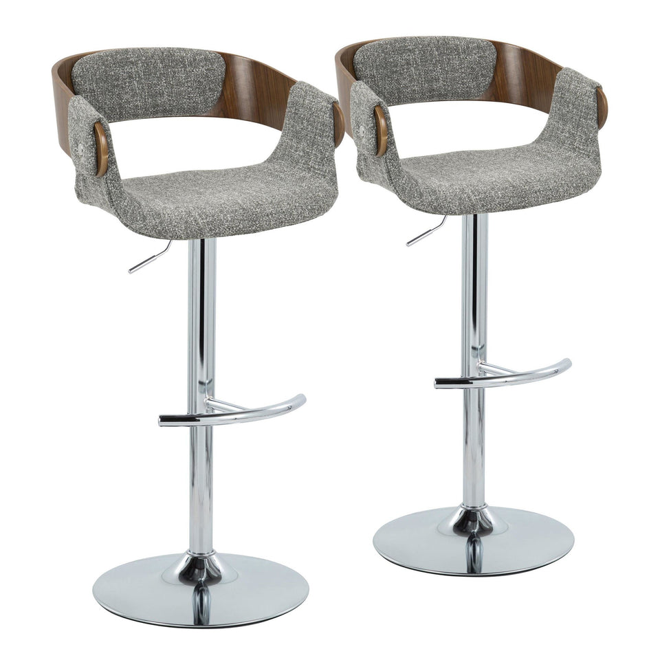 Elisa Adjustable Barstool - Set of 2