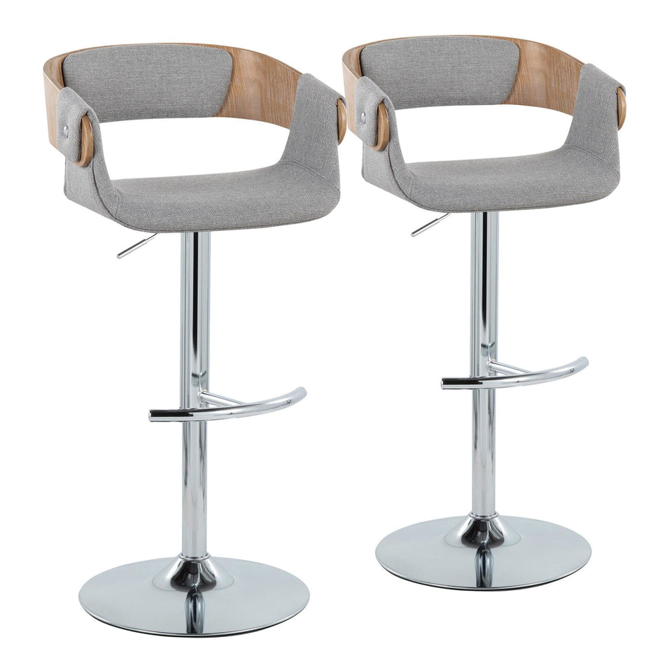 Elisa Adjustable Barstool - Set of 2