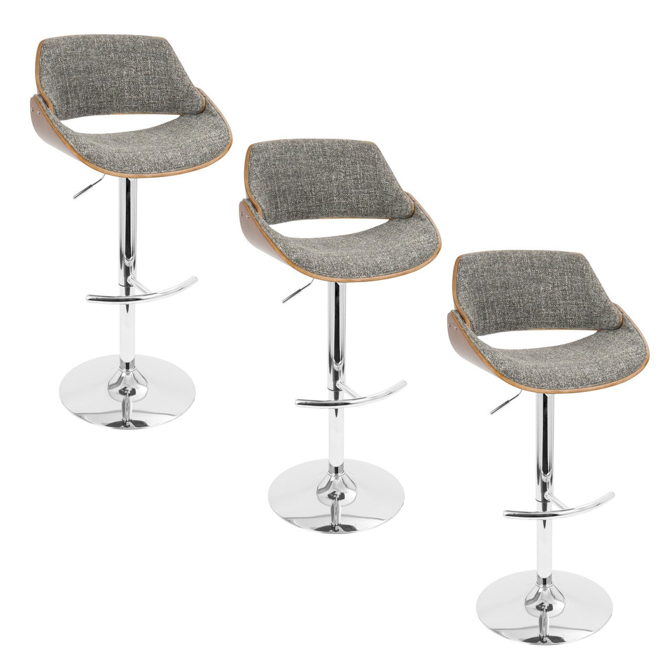 Fabrizzi Adjustable Barstool - Set of 3