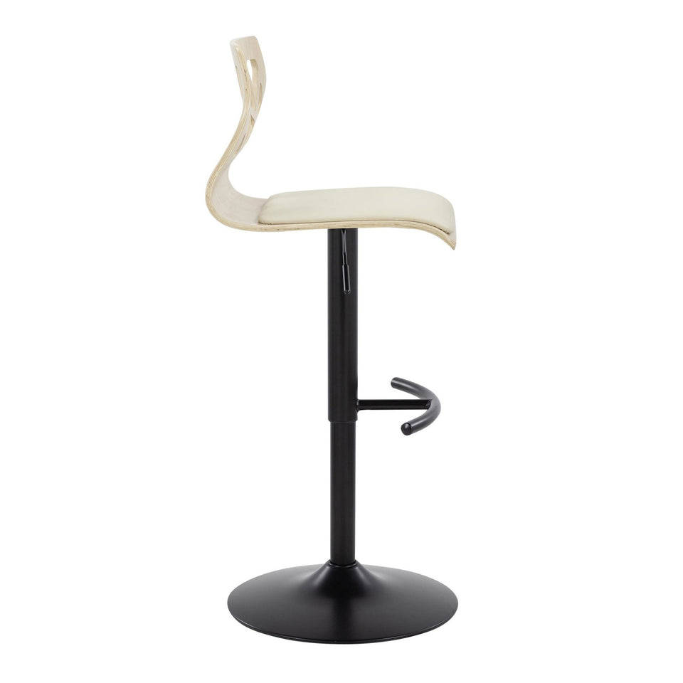 Folia Adjustable Barstool - Set of 2