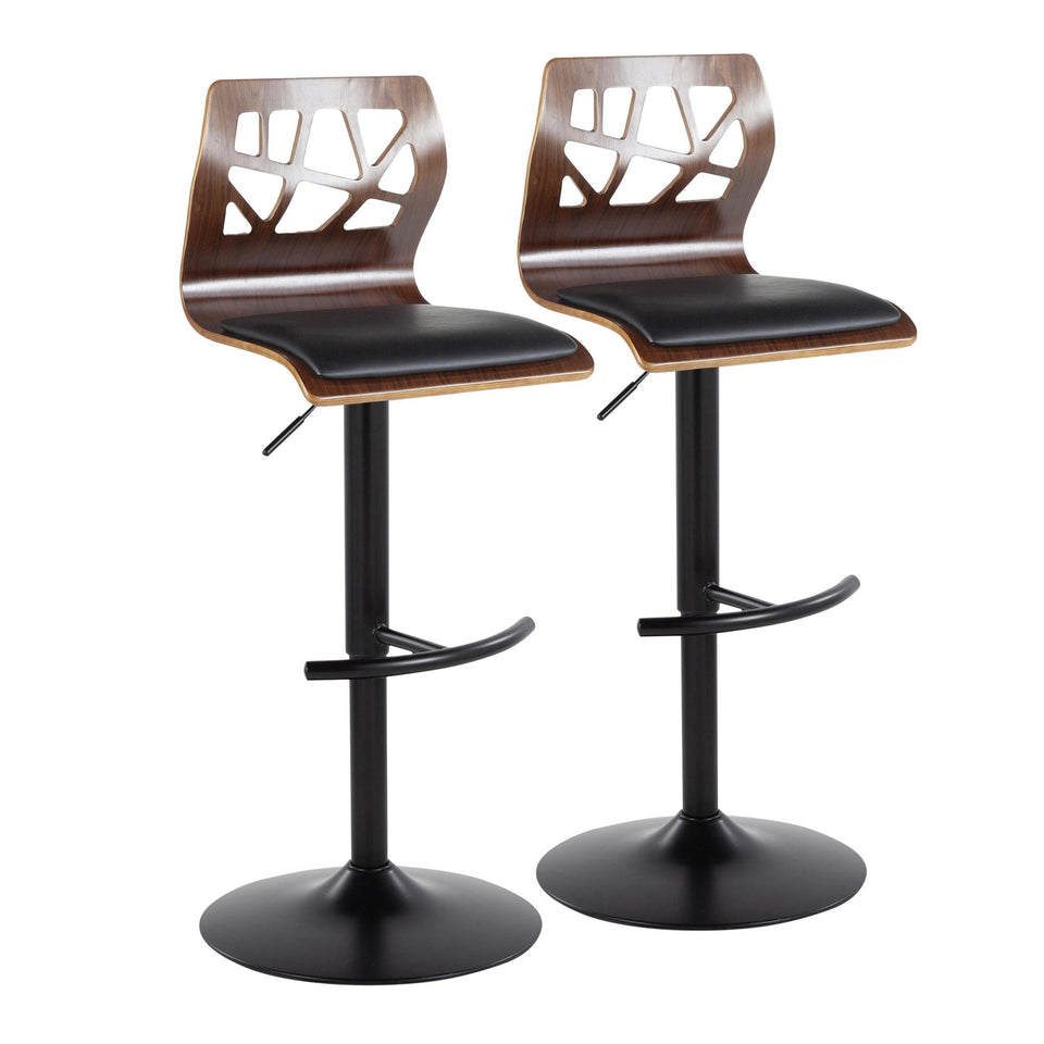 Folia Adjustable Barstool - Set of 2