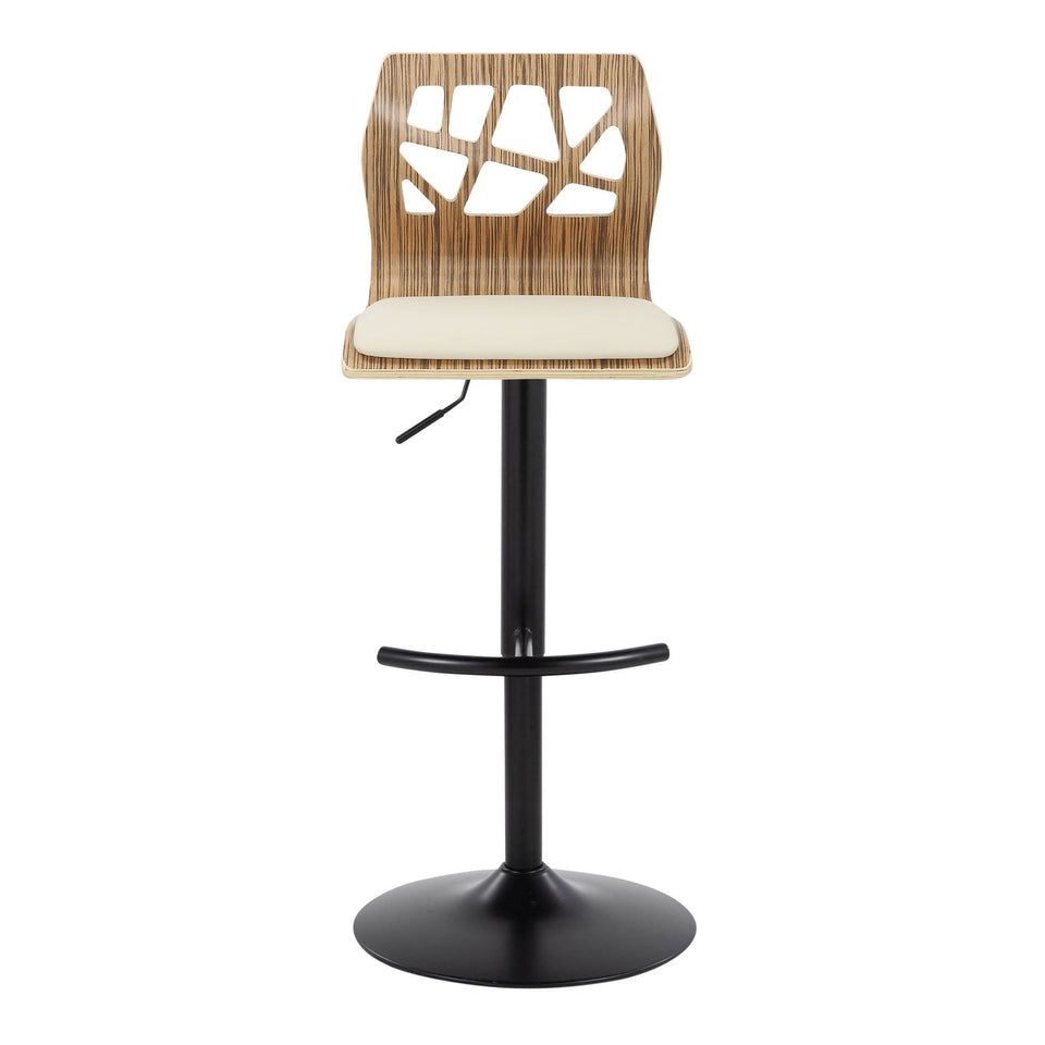 Folia Adjustable Barstool - Set of 2