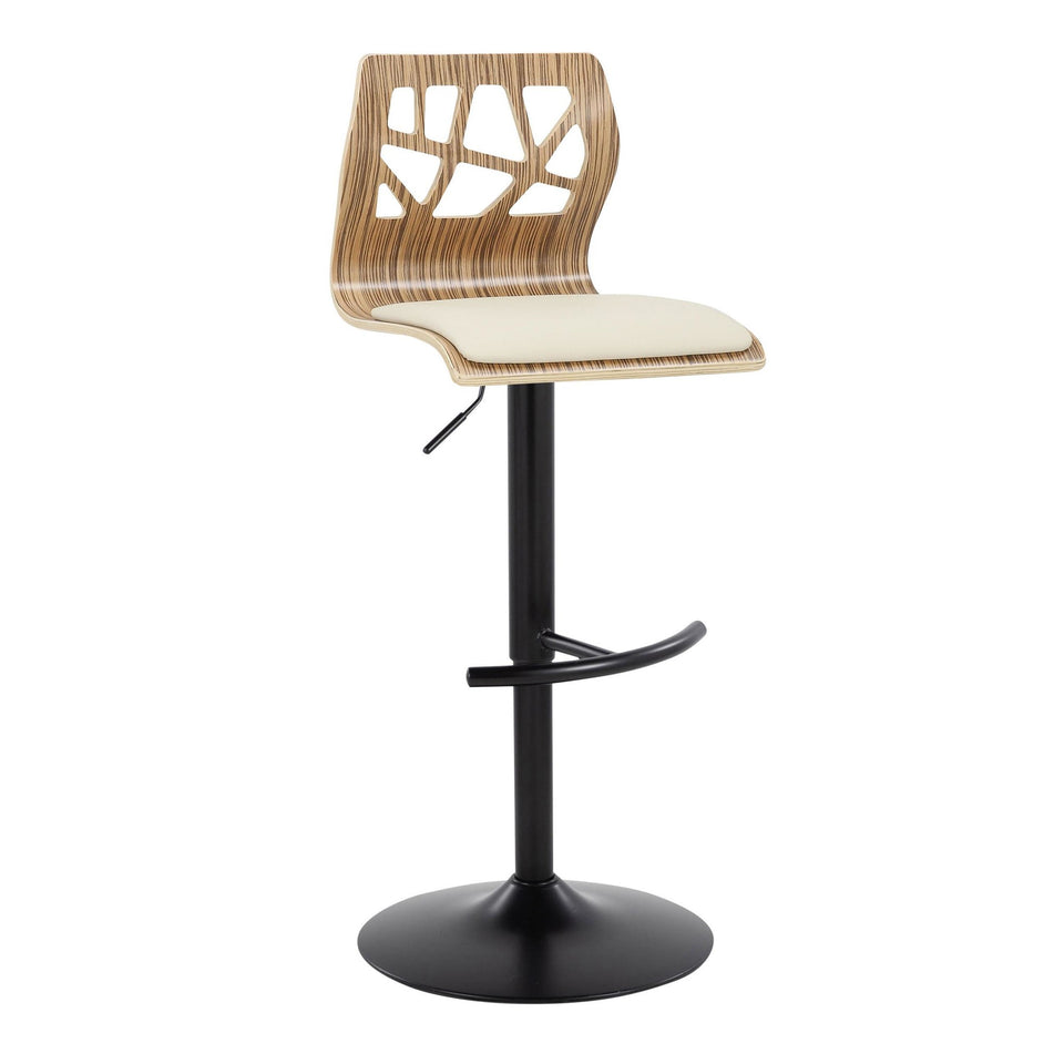 Folia Adjustable Barstool - Set of 2