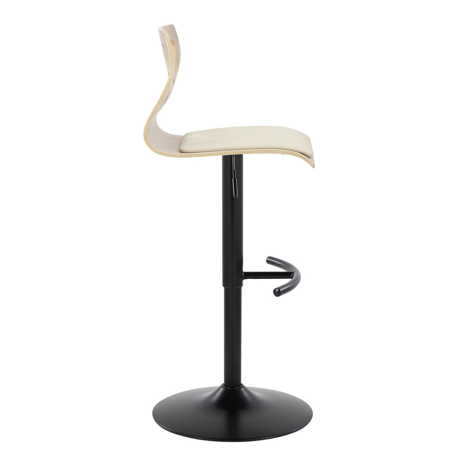 Folia Adjustable Barstool - Set of 2