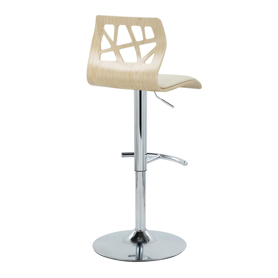 Folia Adjustable Barstool - Set of 2