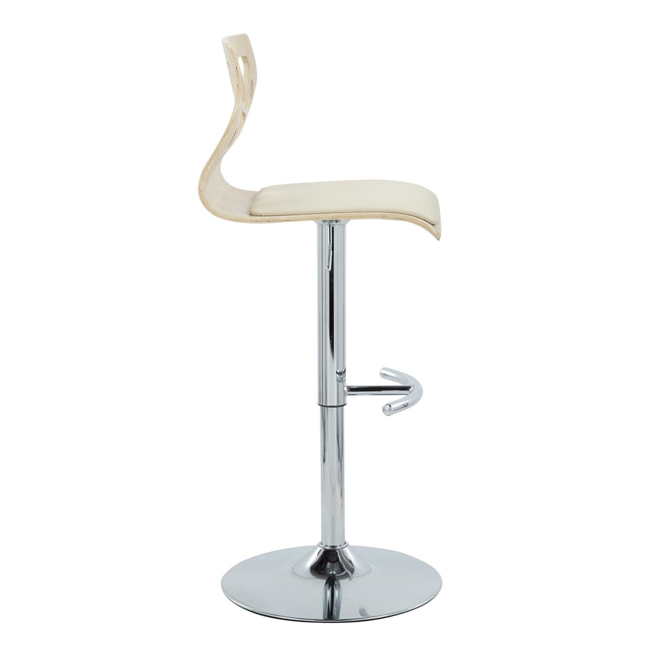 Folia Adjustable Barstool - Set of 2