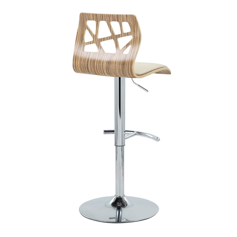 Folia Adjustable Barstool - Set of 2