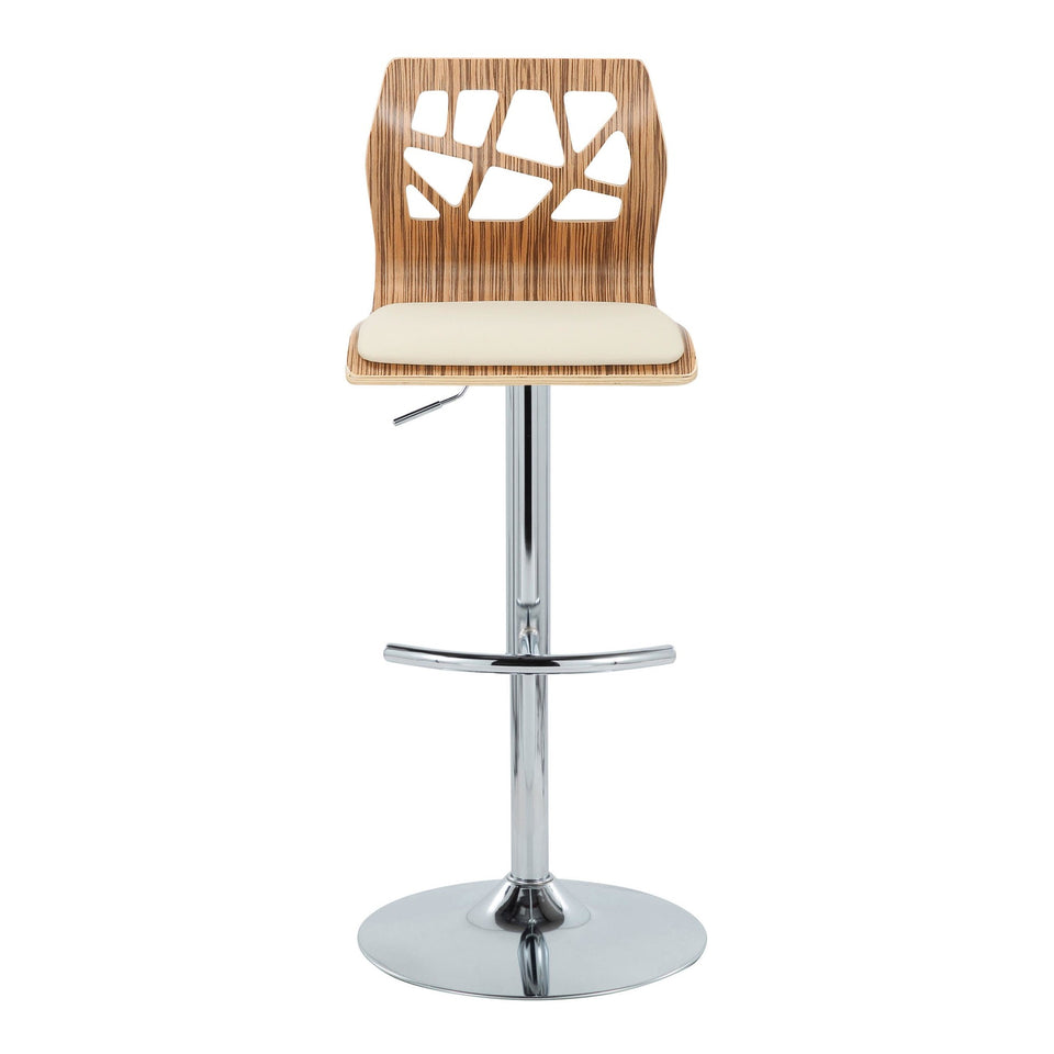 Folia Adjustable Barstool - Set of 2