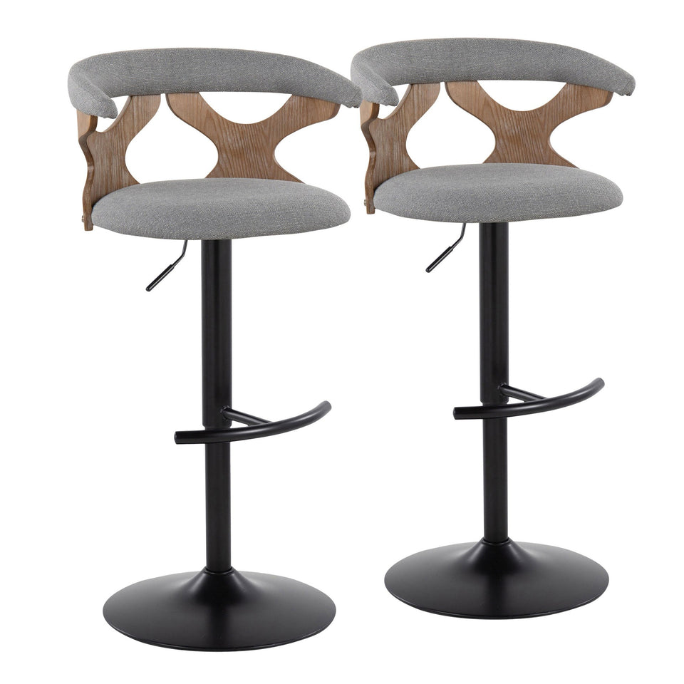 Gardenia Adjustable Barstool - Set of 2