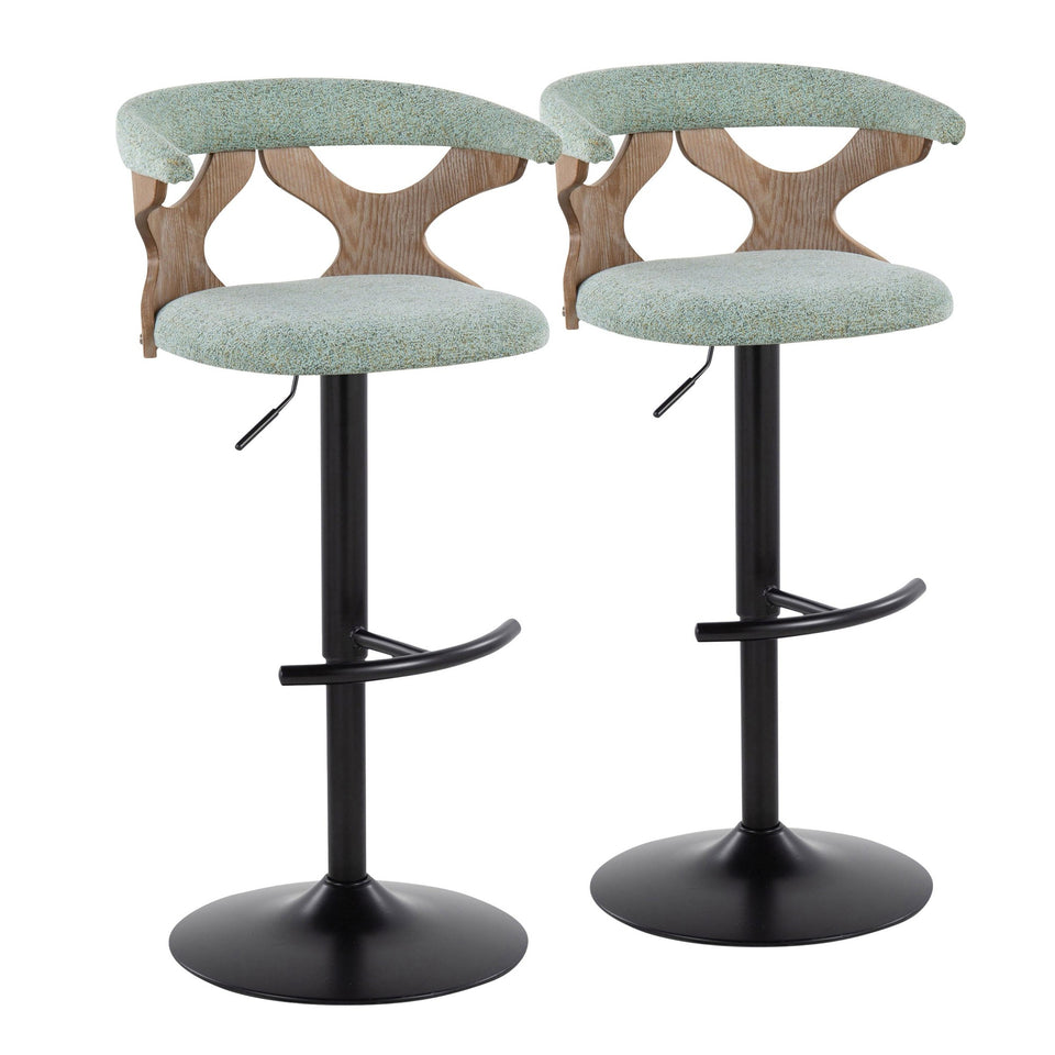 Gardenia Adjustable Barstool - Set of 2