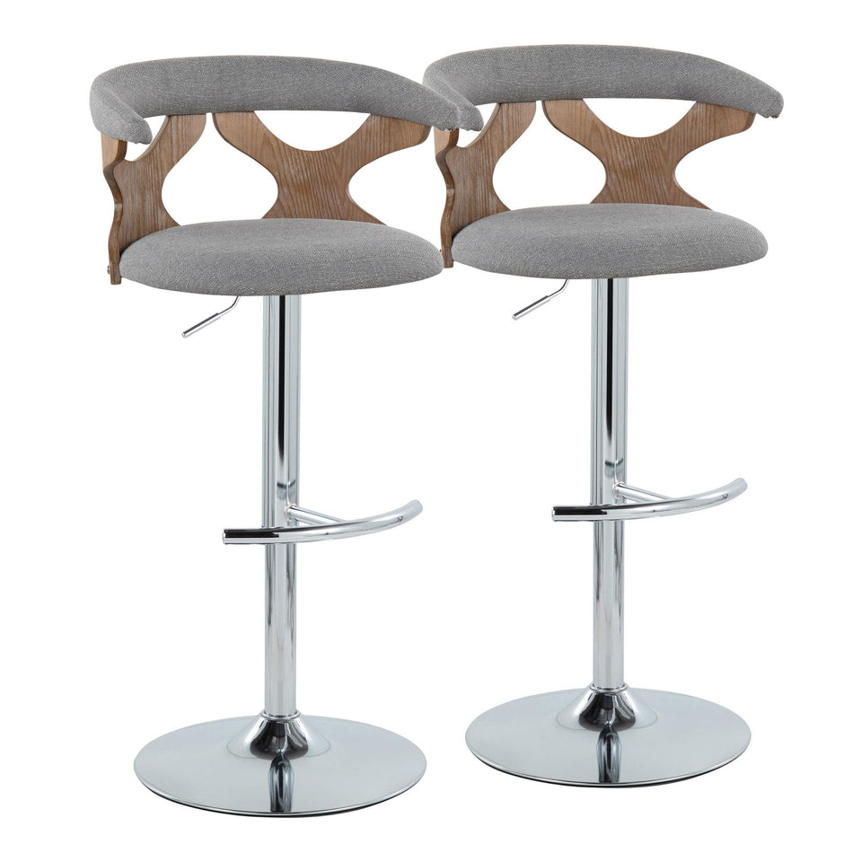 Gardenia Adjustable Barstool - Set of 2