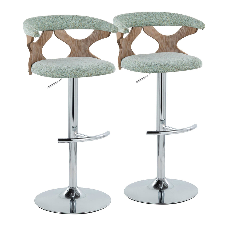 Gardenia Adjustable Barstool - Set of 2