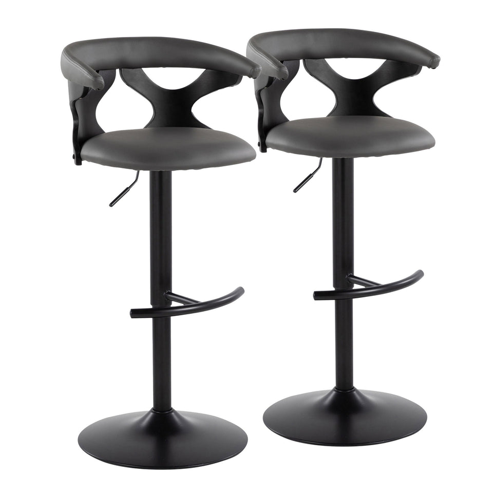 Gardenia Adjustable Barstool - Set of 2