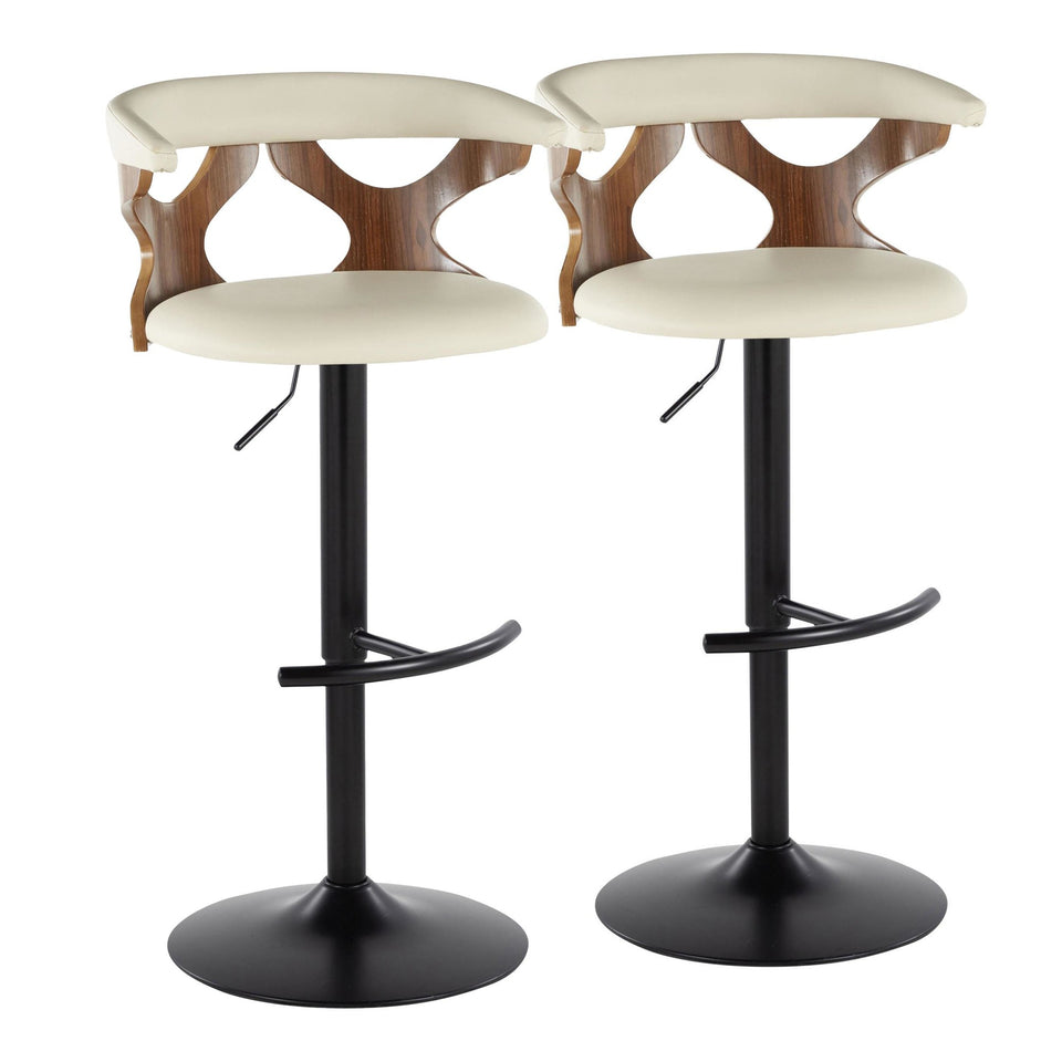 Gardenia Adjustable Barstool - Set of 2