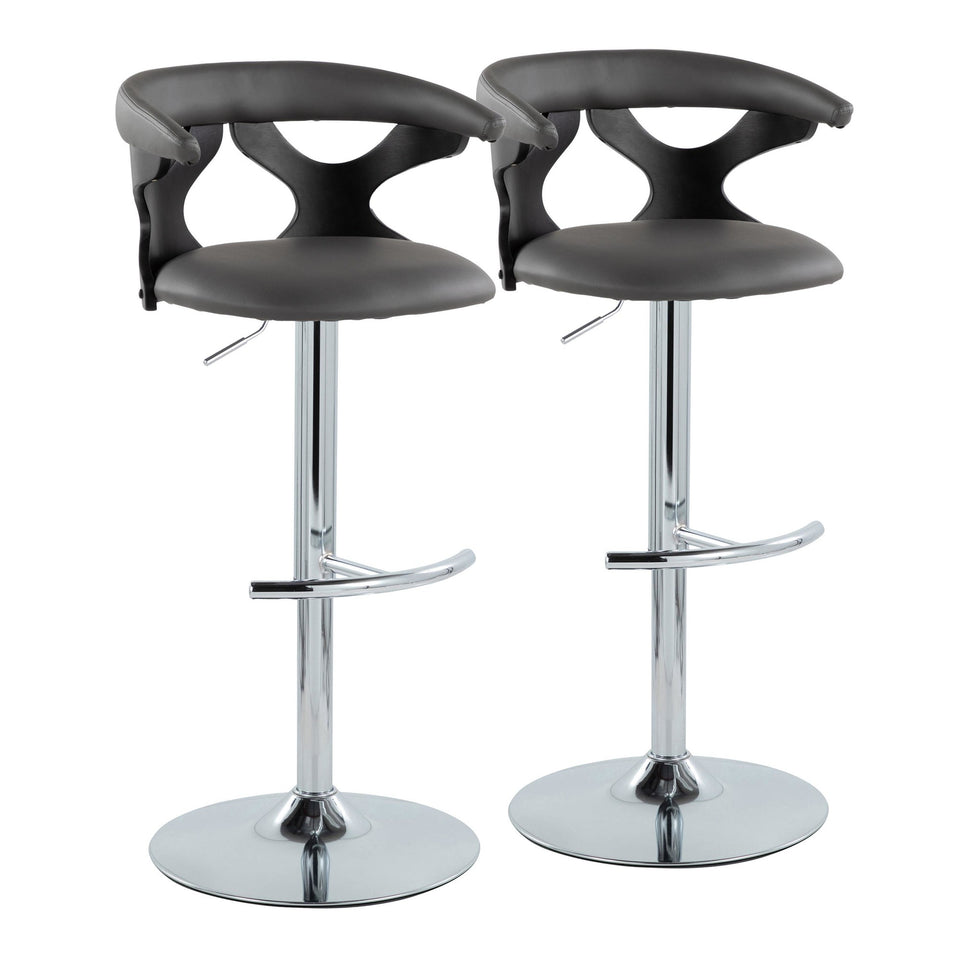Gardenia Adjustable Barstool - Set of 2