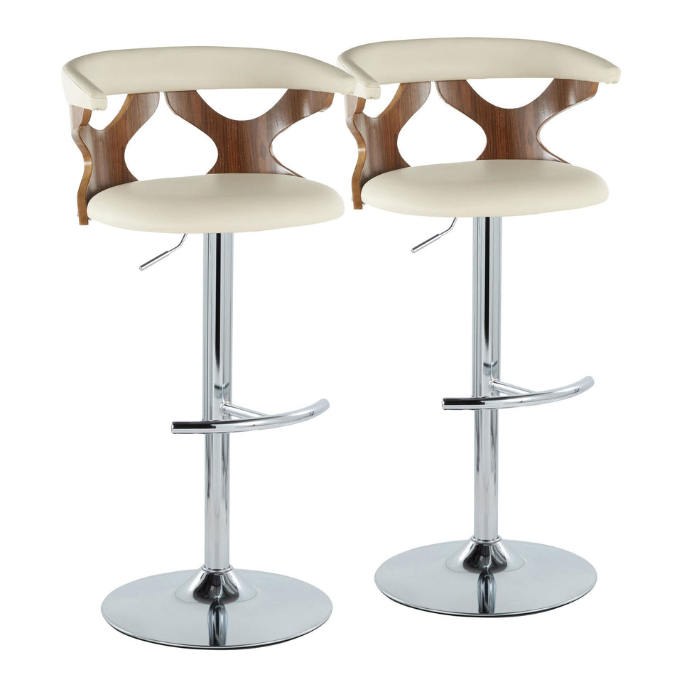 Gardenia Adjustable Barstool - Set of 2