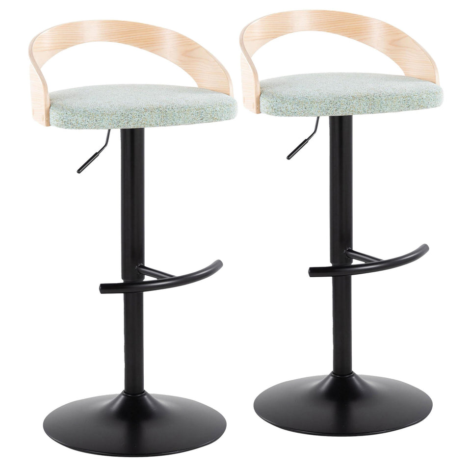 Grotto Adjustable Barstool - Set of 2