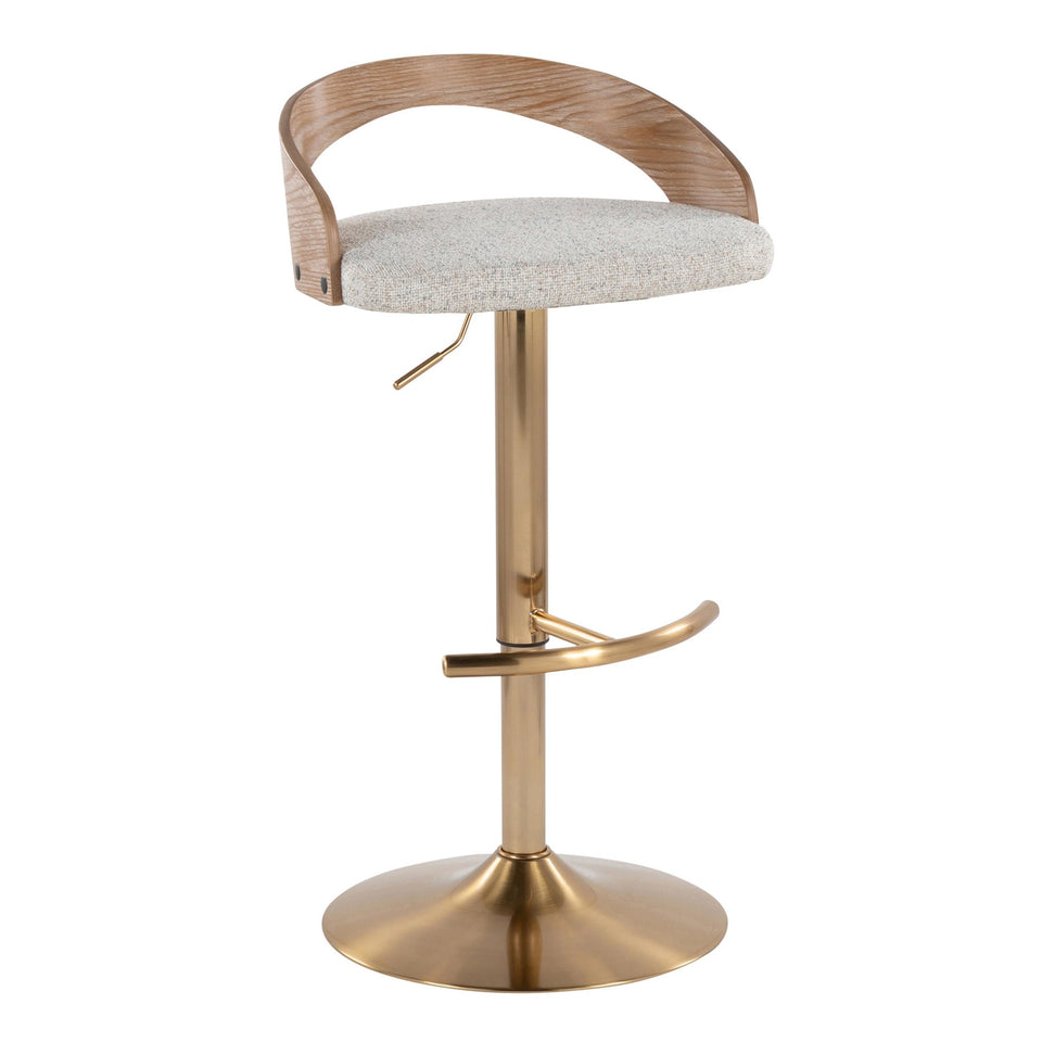 Grotto Adjustable Barstool - Set of 3