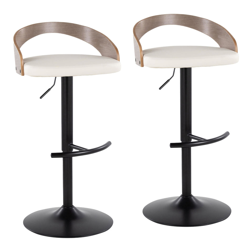 Grotto Adjustable Barstool - Set of 2