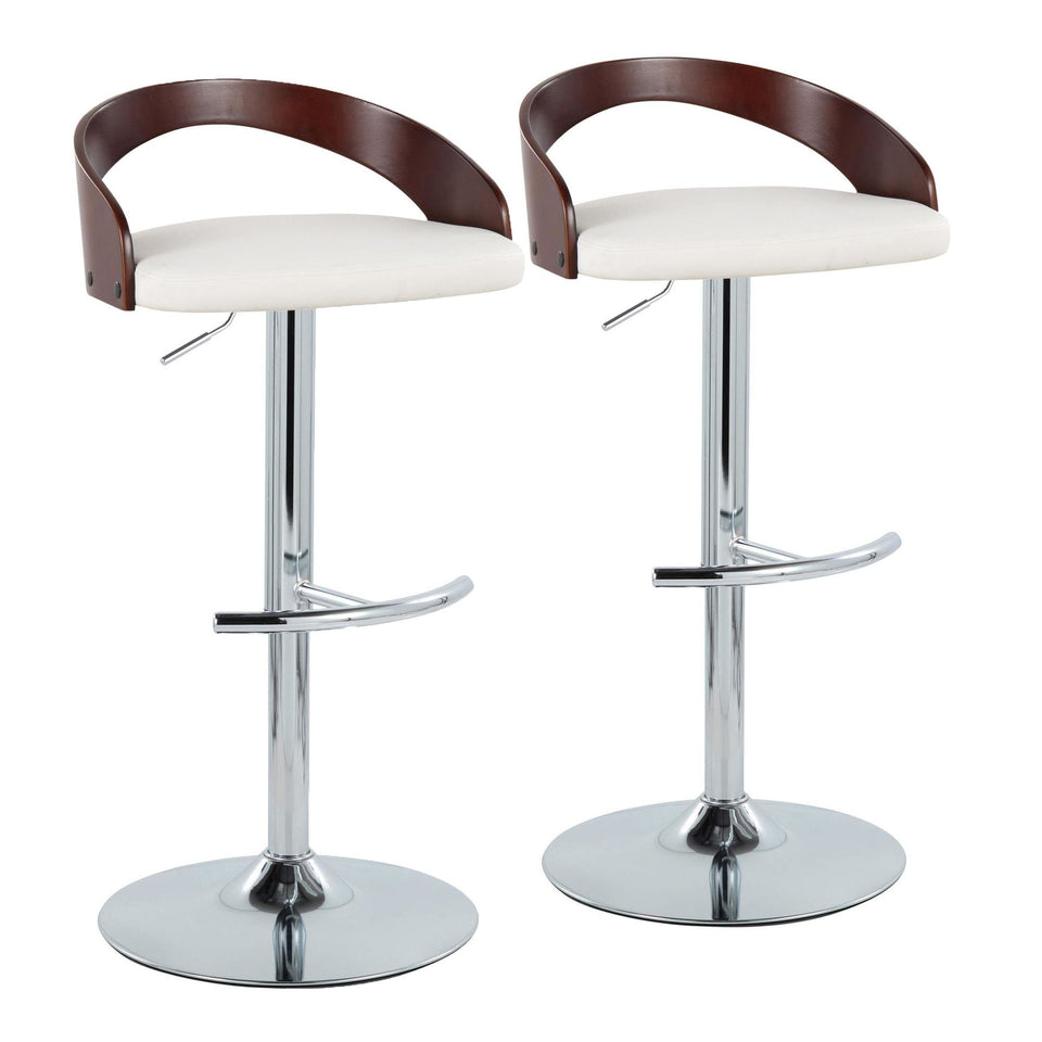 Grotto Adjustable Barstool - Set of 2