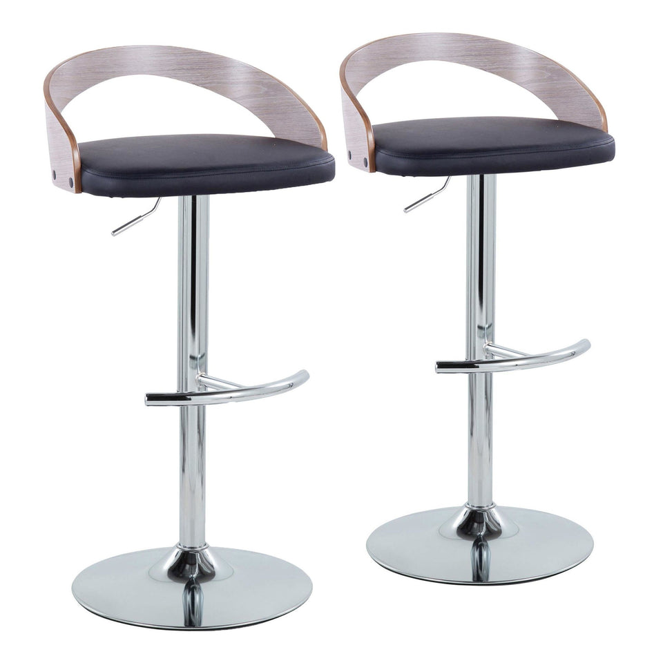 Grotto Adjustable Barstool - Set of 2