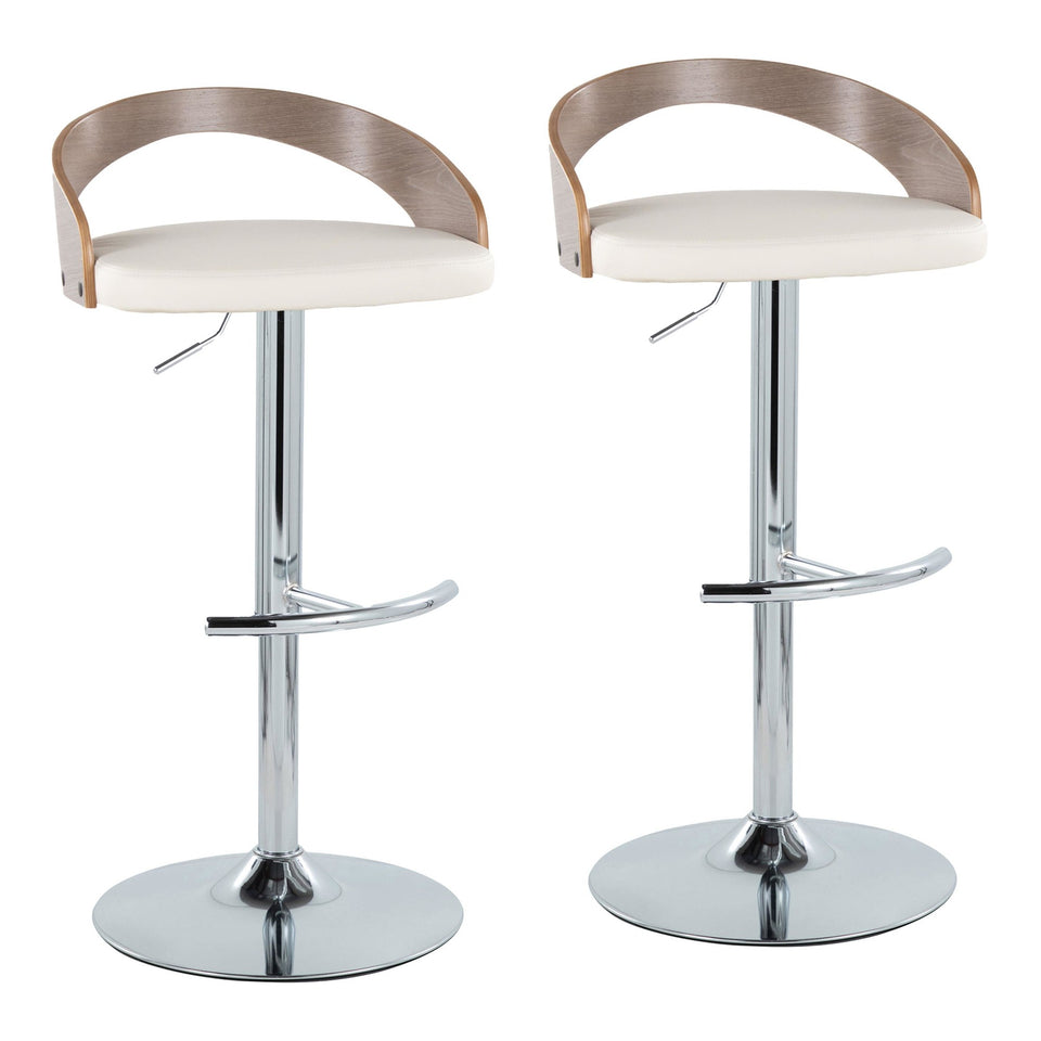 Grotto Adjustable Barstool - Set of 2