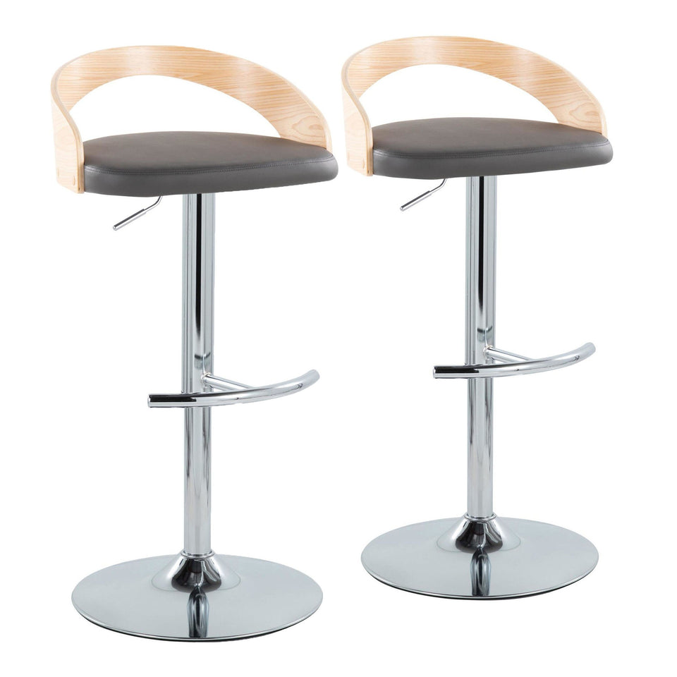 Grotto Adjustable Barstool - Set of 2