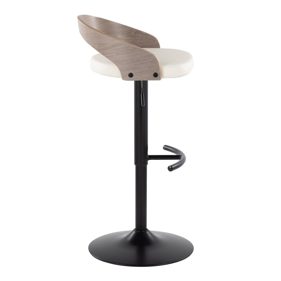 Grotto Adjustable Barstool - Set of 3