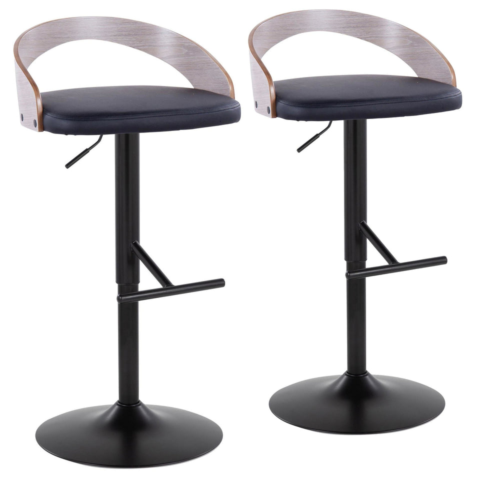 Grotto Adjustable Barstool - Set of 2