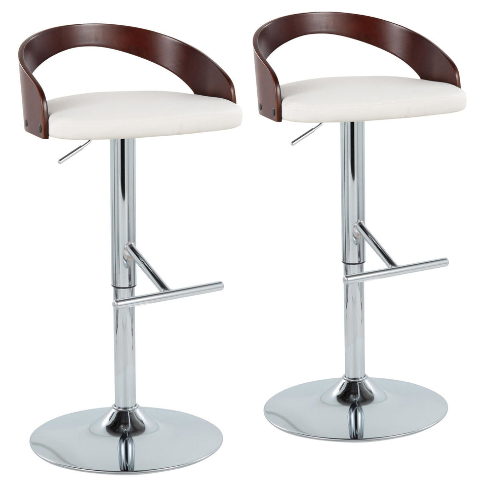 Grotto Adjustable Barstool - Set of 2